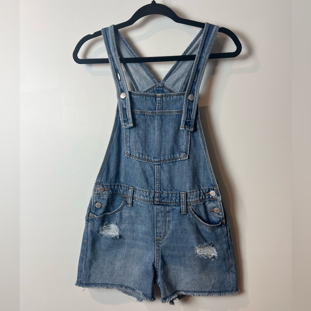 Old Navy Blue Denim Overalls